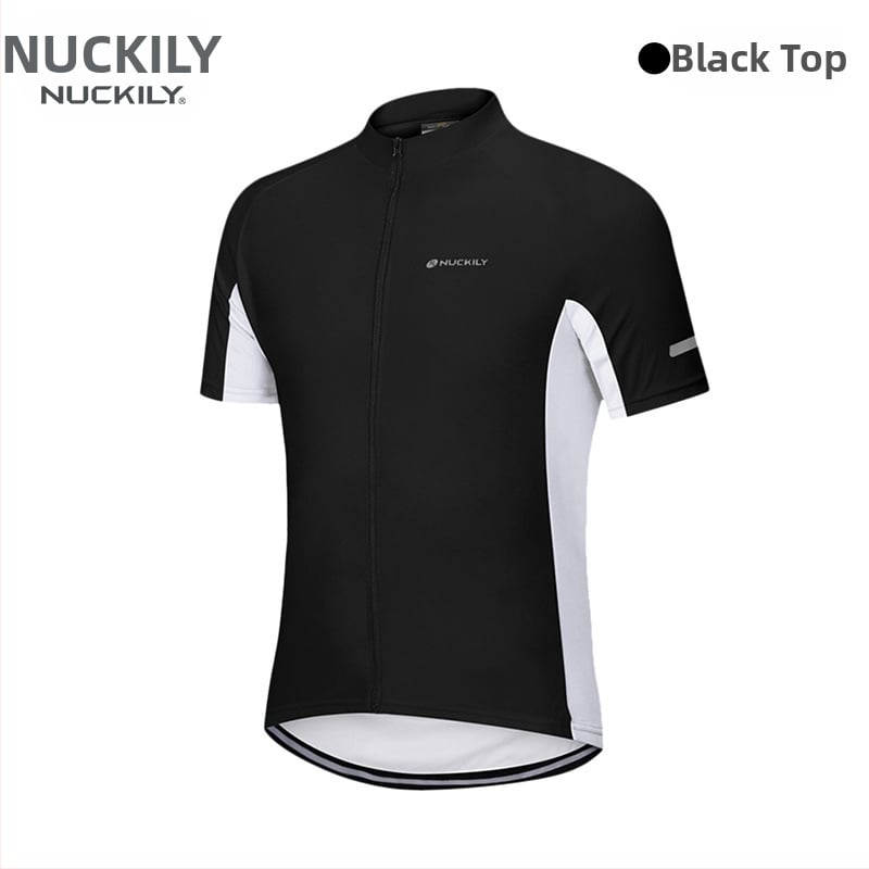 Unisex īsām piedurknēm velosipēdu krekls, režģa audums, mitrumu vadība