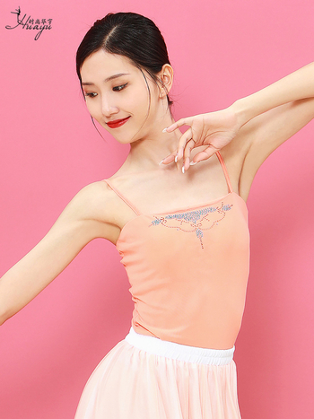 Sievietes klasiskā deju tīkla tops ķīniešu stilā, poliestera 50–70%, vasara 2025