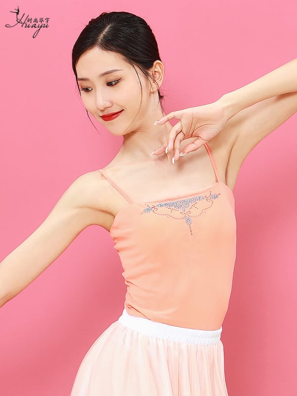Sievietes klasiskā deju tīkla tops ķīniešu stilā, poliestera 50–70%, vasara 2025