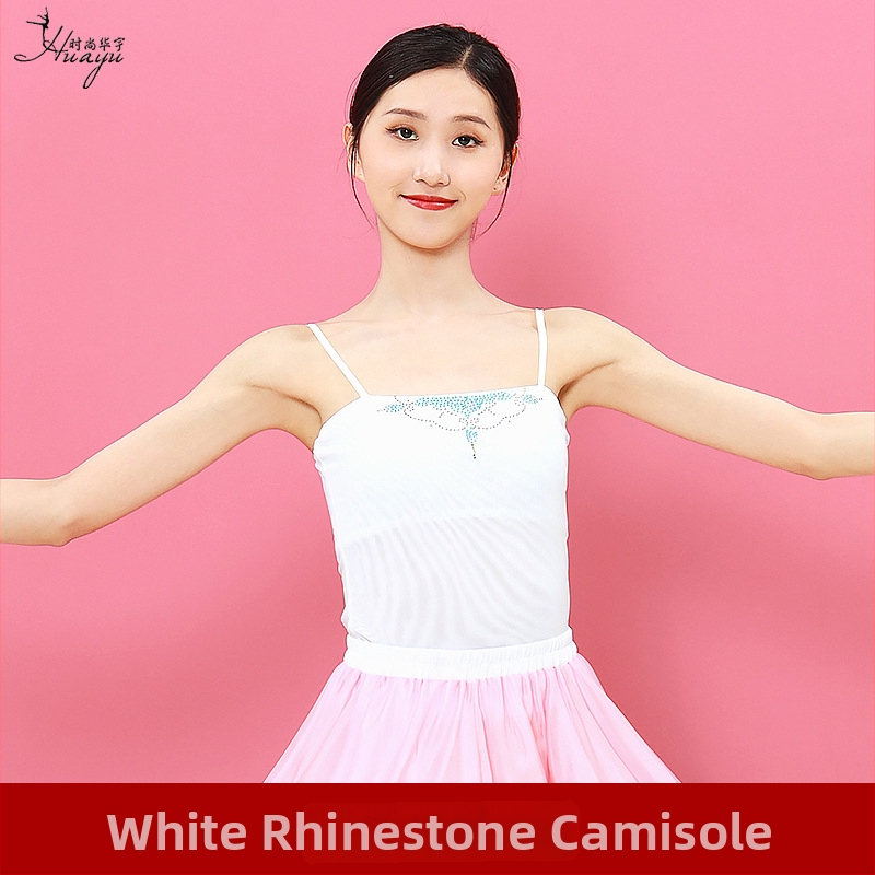 Sievietes klasiskā deju tīkla tops ķīniešu stilā, poliestera 50–70%, vasara 2025