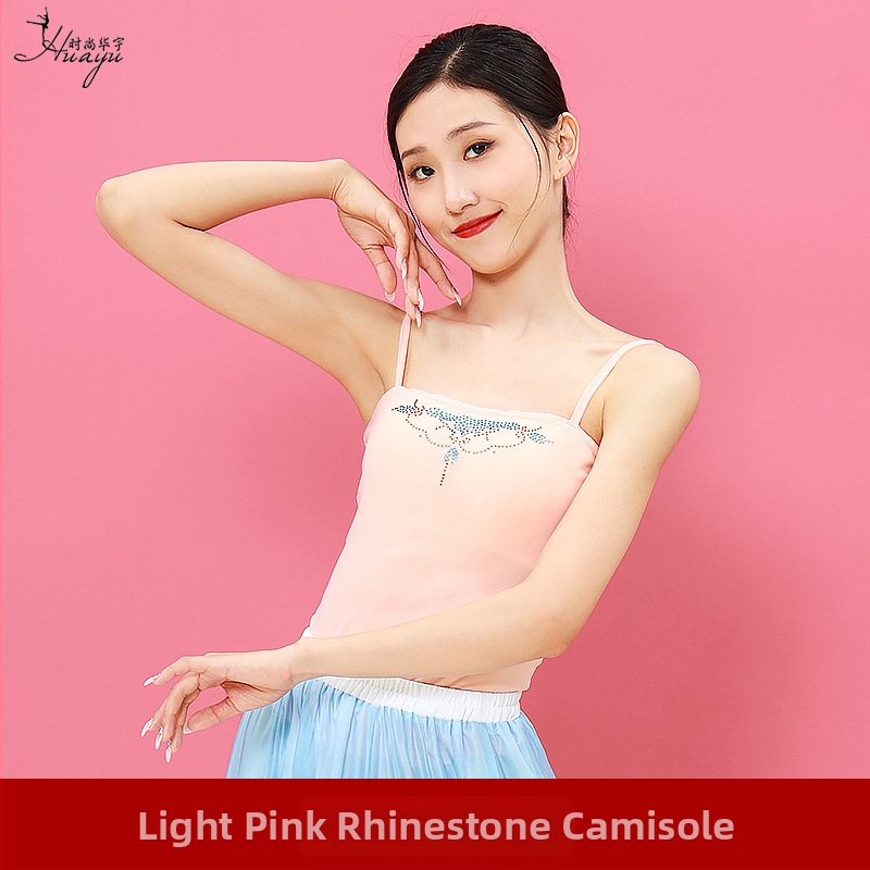 Sievietes klasiskā deju tīkla tops ķīniešu stilā, poliestera 50–70%, vasara 2025