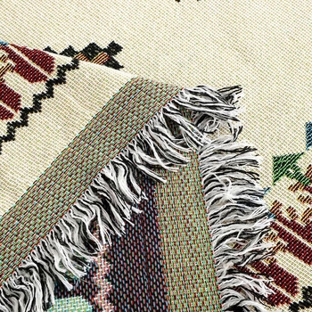 Boheemlase stiiliga polüesterist tekk, hotellistiil