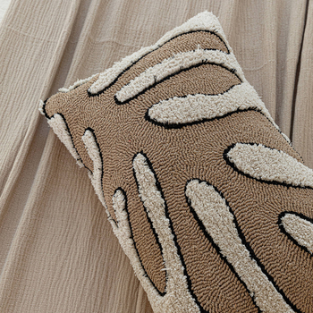 Neljaosaline voodipesu komplekt, Wabi-Sabi tekstuur, taimed ja lilled muster, hotellistiilis disain, logotüübi trükkimine saadaval