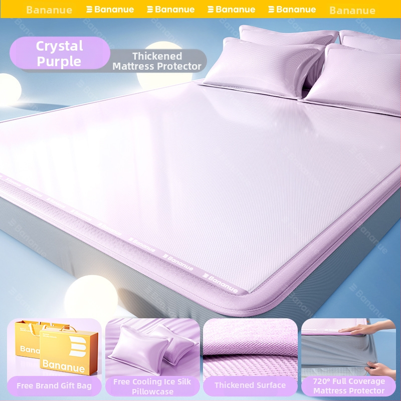 Half Crescent Moon Voodi matt Ice Silk + Rattan, Premium, Kokkuklapitav, Tikand, Moodne Minimalism