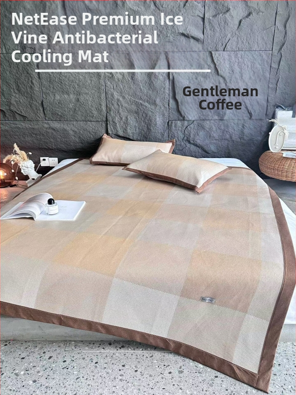 Ice Silk Vine Mat Kit, Kokkuvoldatud Moodne Stiil, Jacquard Kudumine