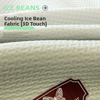 Jääsiidist voodimatt Jiayulan, A-kvaliteediga ema ja lapse jaoks ohutu, kokkupandav, trükitud kude, masinpesu