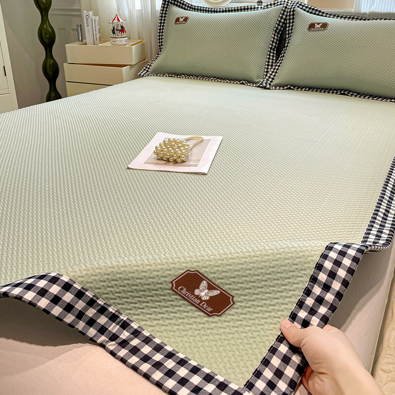 Jääsiidist voodimatt Jiayulan, A-kvaliteediga ema ja lapse jaoks ohutu, kokkupandav, trükitud kude, masinpesu