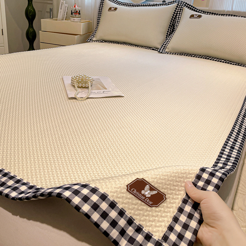 Jääsiidist voodimatt Jiayulan, A-kvaliteediga ema ja lapse jaoks ohutu, kokkupandav, trükitud kude, masinpesu