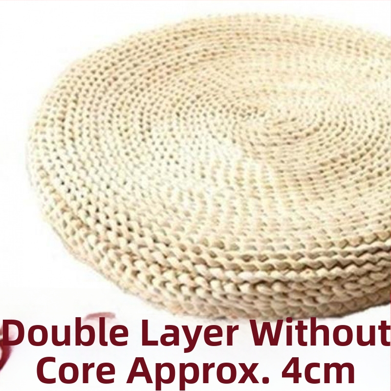 Perna în formă U, stil japonez, umplutură din fibre de mătase, model cu plante, design modern minimalist