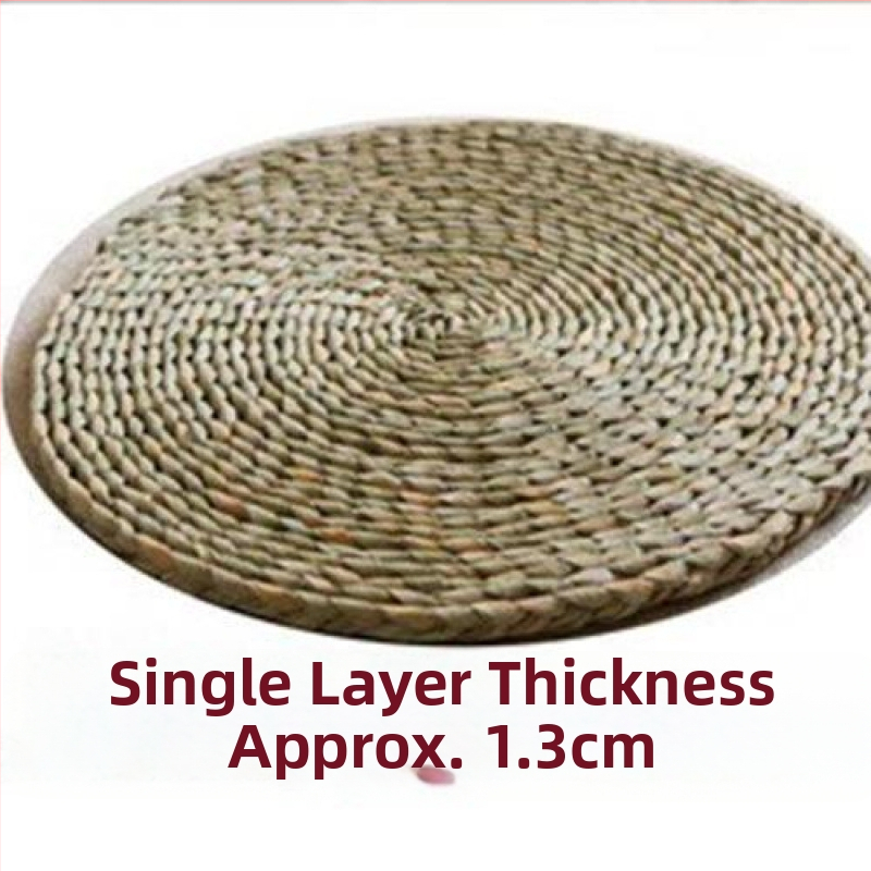 Perna în formă U, stil japonez, umplutură din fibre de mătase, model cu plante, design modern minimalist