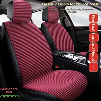 Kravas automašīnas sēdekļa spilvens – pildījums no zoss pūkas, virsma no akrila šķiedras, vasaras elpojošs, universāls piecām vietām