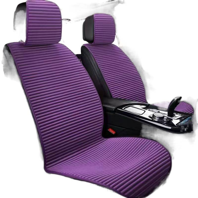 Kravas automašīnas sēdekļa spilvens – pildījums no zoss pūkas, virsma no akrila šķiedras, vasaras elpojošs, universāls piecām vietām