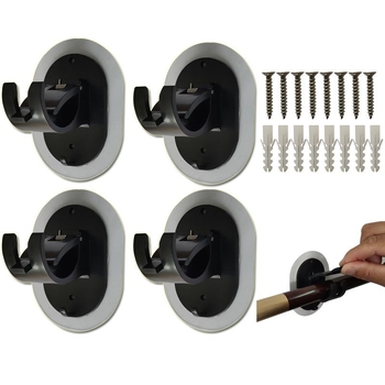 Kleepkonks kardinastangi jaoks, ABS, üks konks, kaasaegne minimalistlik stiil, kandevõime 1–3 kg