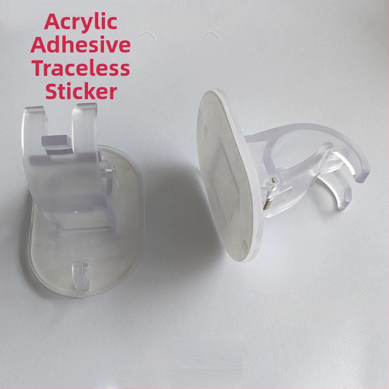 Kleepkonks kardinastangi jaoks, ABS, üks konks, kaasaegne minimalistlik stiil, kandevõime 1–3 kg