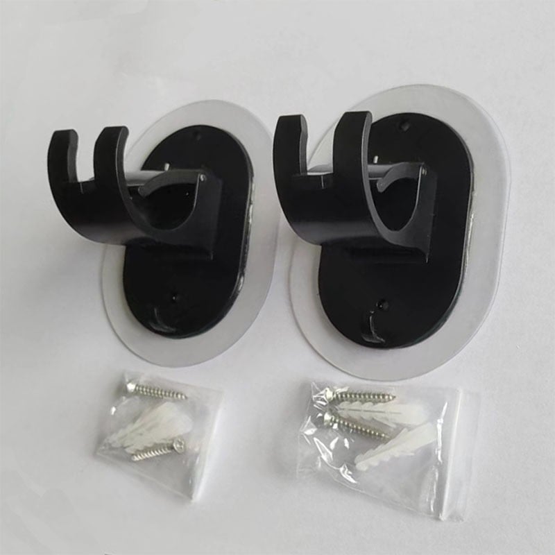 Kleepkonks kardinastangi jaoks, ABS, üks konks, kaasaegne minimalistlik stiil, kandevõime 1–3 kg