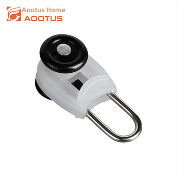 Aizkaru rievu ritināšanas aksesuāri, modelis T26-33; materiāls PE + nerūsējošs tērauds; piemērots karājamiem aizkariem; pielāgota apstrāde