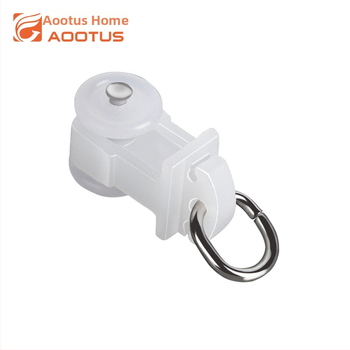 Aizkaru rievu ritināšanas aksesuāri, modelis T26-33; materiāls PE + nerūsējošs tērauds; piemērots karājamiem aizkariem; pielāgota apstrāde