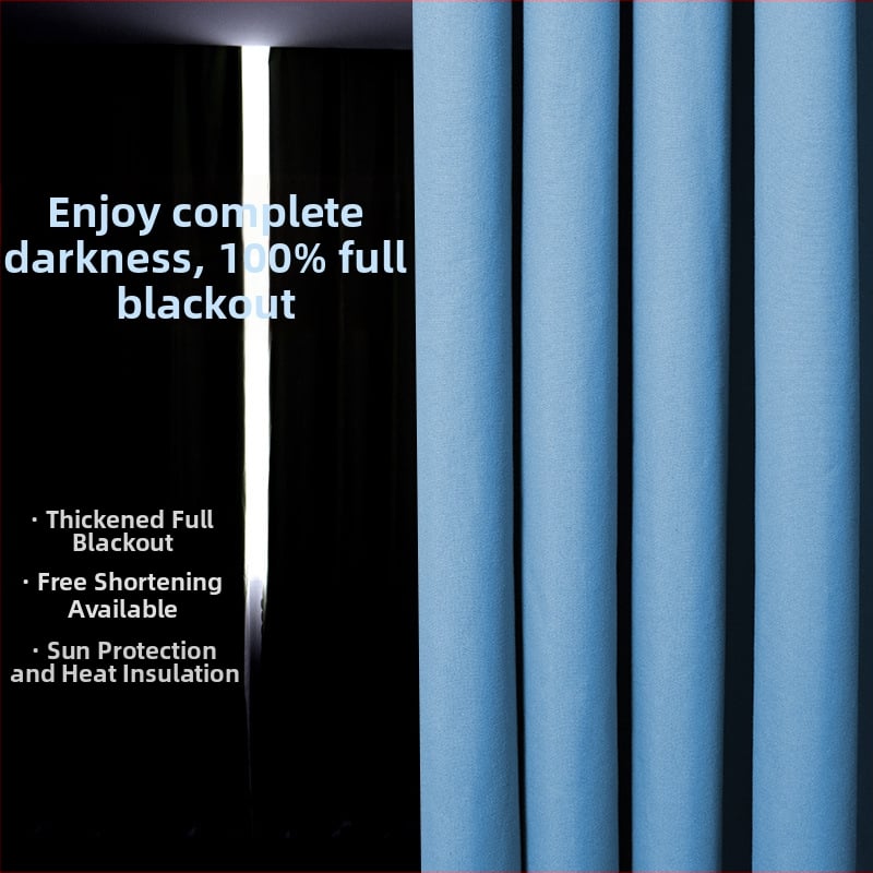 Draperie blackout Nordic din țesătură compozită, șină roman perforată, umbrire 71–90%, potrivită pentru living și dormitor.