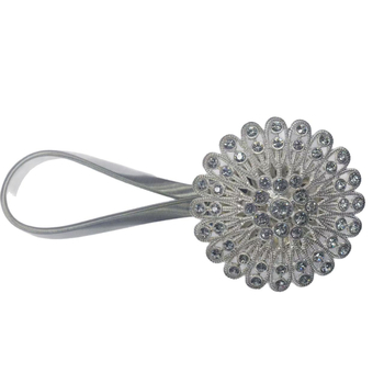 Завесна катарама от сплав с магнит, пружина и ABS вложка — модерен минимализъм