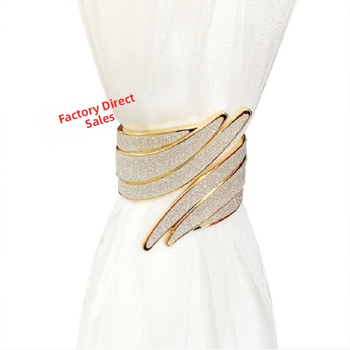 Aizkaru saitītes ar metāla diamanta spārniem un pavasara spraudņiem — Green seedlings, sakausējums, viegls luksusa stils, pielāgojams