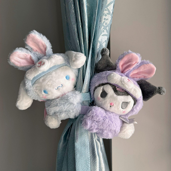 Plush rotaļlieta aizkariem karikatūras stilā ar Kulomi varoni