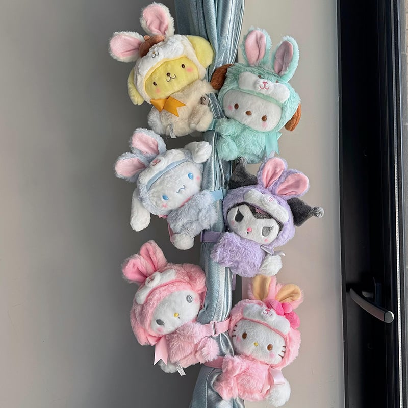 Plush rotaļlieta aizkariem karikatūras stilā ar Kulomi varoni