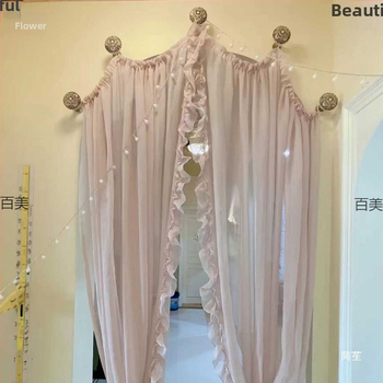 Sveķu aizkaru sienas āķis ar kupola galvu, franču stila dekoratīvs piederums