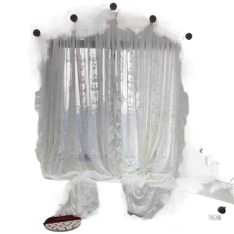 Sveķu aizkaru sienas āķis ar kupola galvu, franču stila dekoratīvs piederums