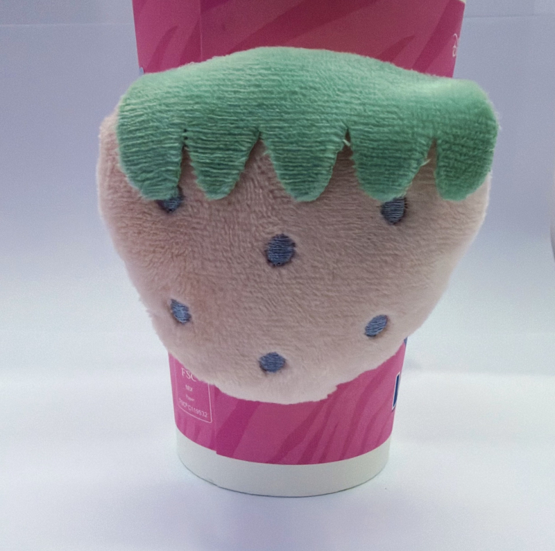 Κουρτινές αγκράφες με σχέδιο καρτούν – ζεύγος, ύφασμα plush και PP βαμβάκι, προσαρμόσιμο