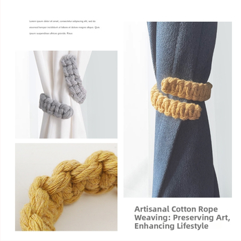 Nine Elephants Aizkaru auklas – Kokvilnas virve, Skandināvu stils