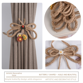 Aizkaru saitēm - mūsdienīgas minimālisma konopju auklas, pletītas, pielāgojamas, zīmols Ming qian