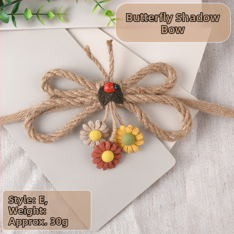 Aizkaru saitēm - mūsdienīgas minimālisma konopju auklas, pletītas, pielāgojamas, zīmols Ming qian