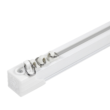 Aizkaru furnitūra — alumīnija sakausējums — piemērots karājamu aizkaru piekāršanai — zīmols Shenzhou Yuye — moderns un minimālisks stils