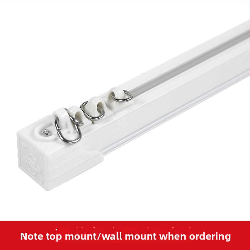 Aizkaru furnitūra — alumīnija sakausējums — piemērots karājamu aizkaru piekāršanai — zīmols Shenzhou Yuye — moderns un minimālisks stils