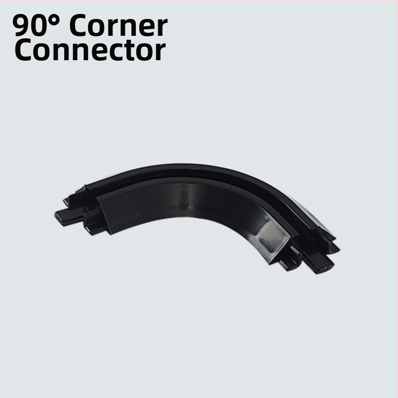 JFL-V01 Īss alumīnija aizkaru sliede, slēpts V-veida dizains, viegls luksusa uzstādīšanas komplekts ar blīvi, rullīti un līmi