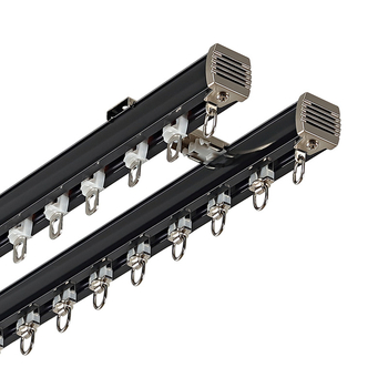 Aizkaru sliede, alumīnija sakausējums, klusa darbība, dubultā sliede, modelis JFL597, Jin Fulong