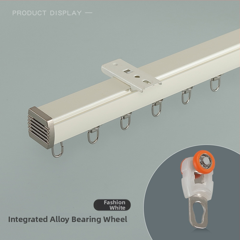 Aizkaru sliede, alumīnija sakausējums, klusa darbība, dubultā sliede, modelis JFL597, Jin Fulong