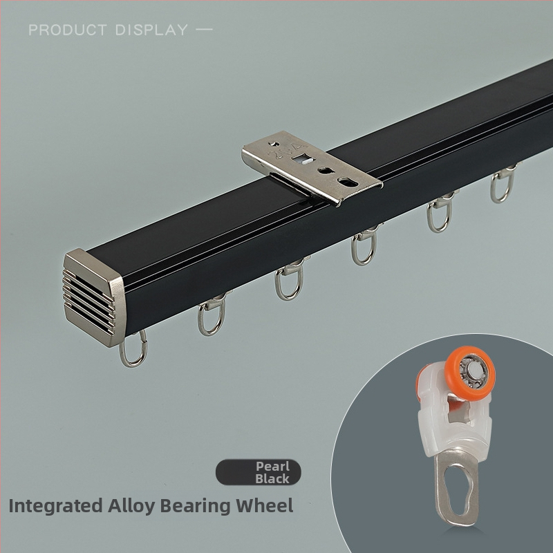 Aizkaru sliede, alumīnija sakausējums, klusa darbība, dubultā sliede, modelis JFL597, Jin Fulong
