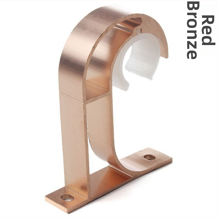 Romas stangas stiprinājums, alumīnija sakausējums, DGDM ar vienu āķi, piemērots aizkariem