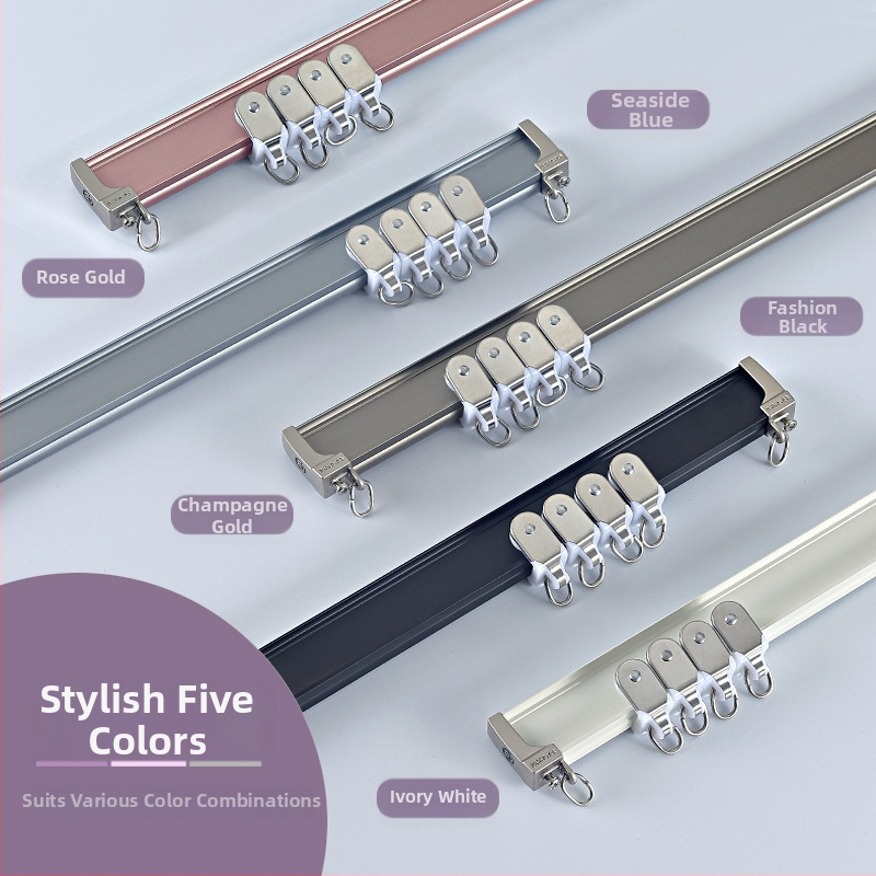 Aizkaru sliede no alumīnija sakausējuma, modelis JFL-DWG Liela locīšanas sliede Jinfulong Piestiprināšanas veids