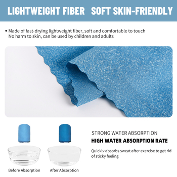 Spordirätik mikrokiududest, kiiresti kuivav, 100 g, džakardsegustatud lõng, imavus 0–5 s