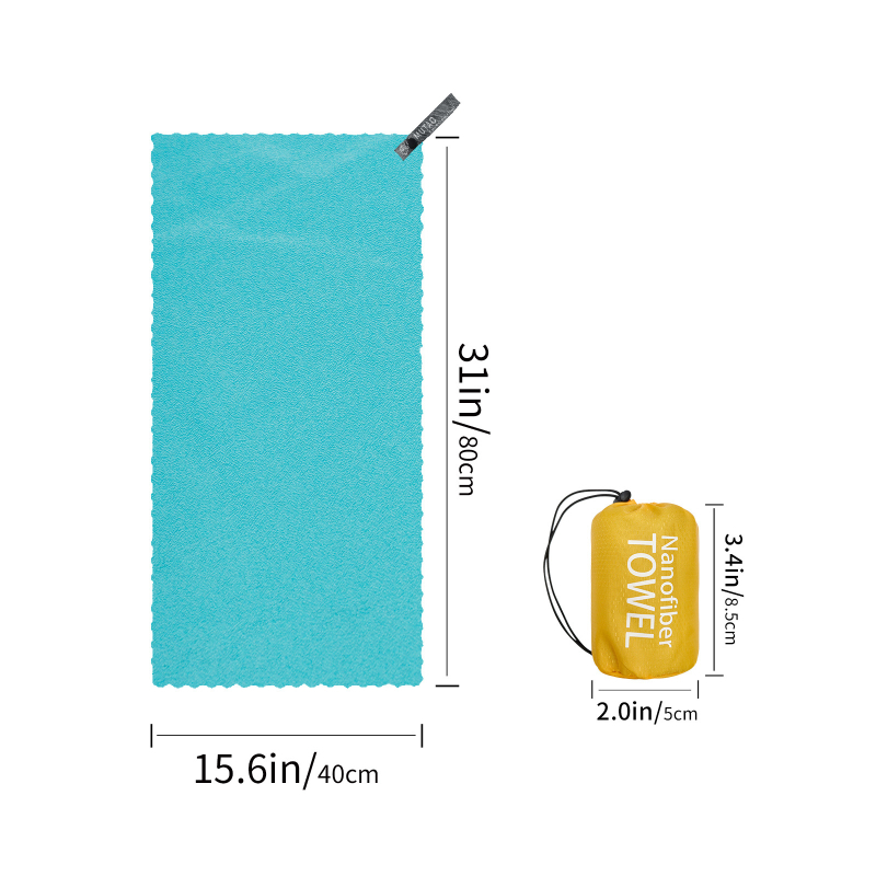 Spordirätik mikrokiududest, kiiresti kuivav, 100 g, džakardsegustatud lõng, imavus 0–5 s