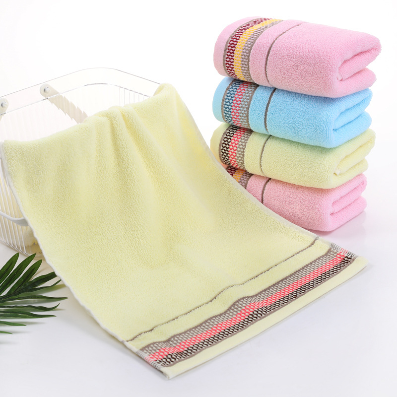 Ručnik za lice – Išiven logotip, 100% pamuk, 32s pređa, Hemming i Jacquard, 100–120 g, Mogućnost prilagodbe