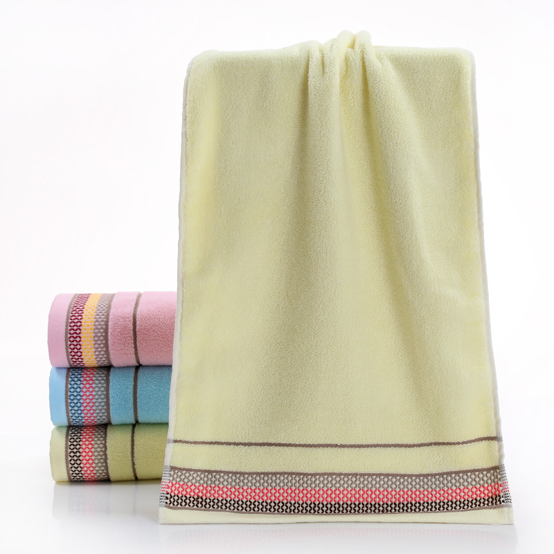 Ručnik za lice – Išiven logotip, 100% pamuk, 32s pređa, Hemming i Jacquard, 100–120 g, Mogućnost prilagodbe