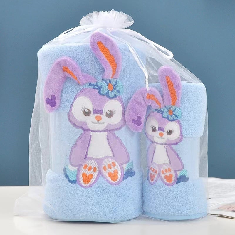 Комплект кърпи за баня от корална плюш, три части, меки и абсорбиращи, 360 г, подаръчна кутия