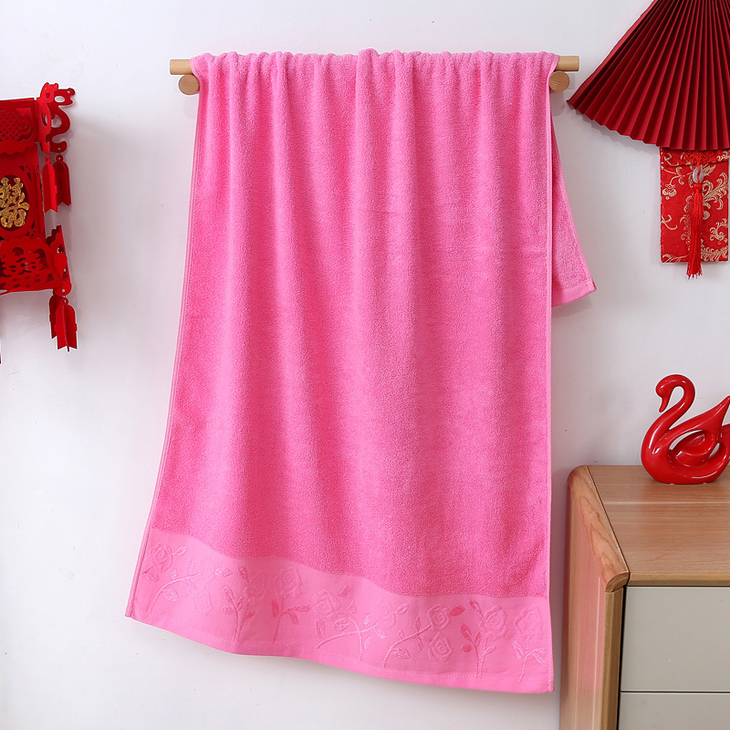 Kupaonski ručnik od pamuka, mekan i upijajući, poklon-set u kutiji za vjenčanje, 300–400 g, jacquard, 32s pređa, upijanje 11–15 s, prilagodljiva obrada