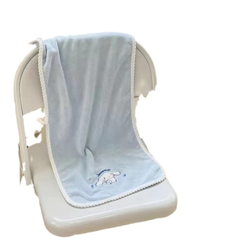 Set de prosoape de baie Yugui Dog, 3 piese, fleece coral, țesătură plată