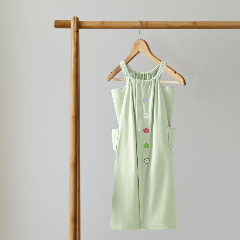 Halat de baie pentru femei, 100% bumbac, 500 g, pentru primăvară, marca Love in wine country