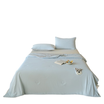 Izšivana dječja karikatura deka s hlađenom tkaninom, punjenje od poliestera, reaktivno bojanje, gustoća tkanine 128x68