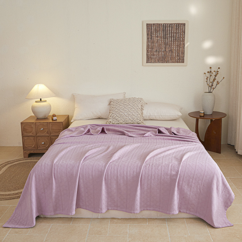 Kokvilnas dvieļu sega vasaras lietošanai, kods Gyr02, 1000–1499 g, visas sezonas, stils Ins